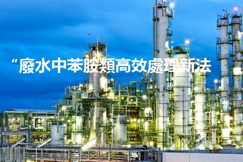“廢水中苯胺類高效處理新法，環(huán)保先鋒引領綠色以后”